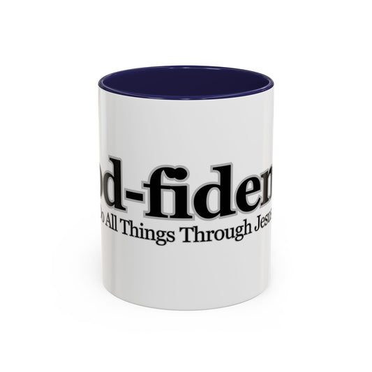 God-Fidence Bold Faith Coffee Mug