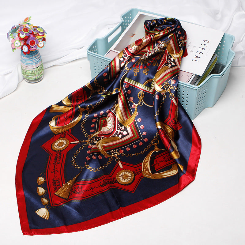 Angela Printed Pattern Gift Box Scarf