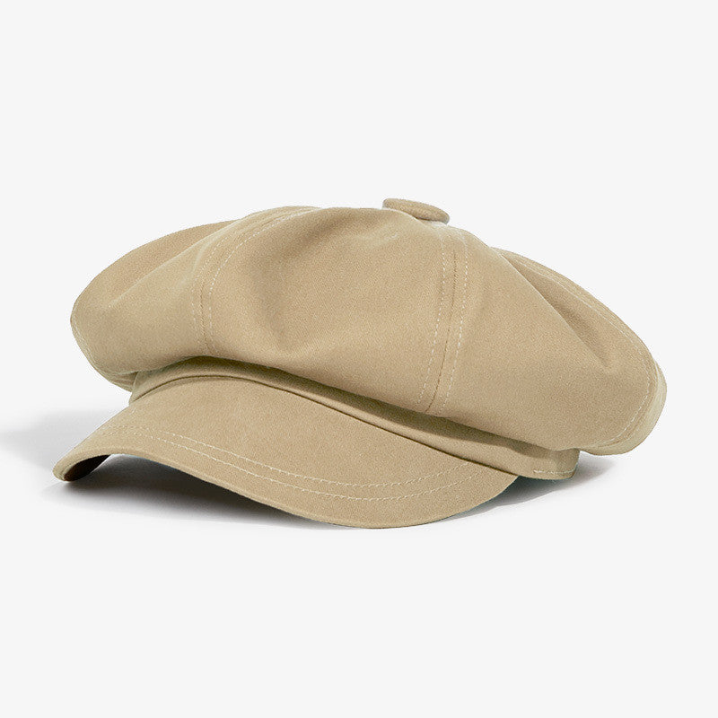 British Retro Octagonal Hat For Mens