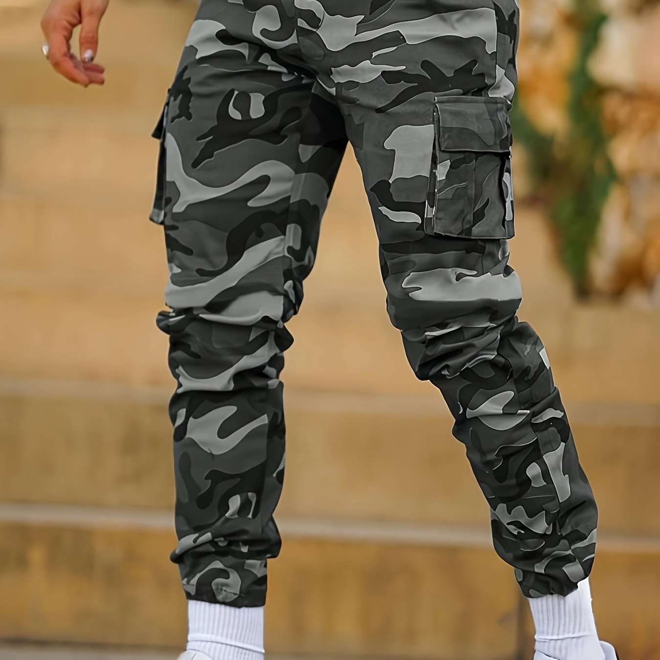 Men's Camouflage Joggers