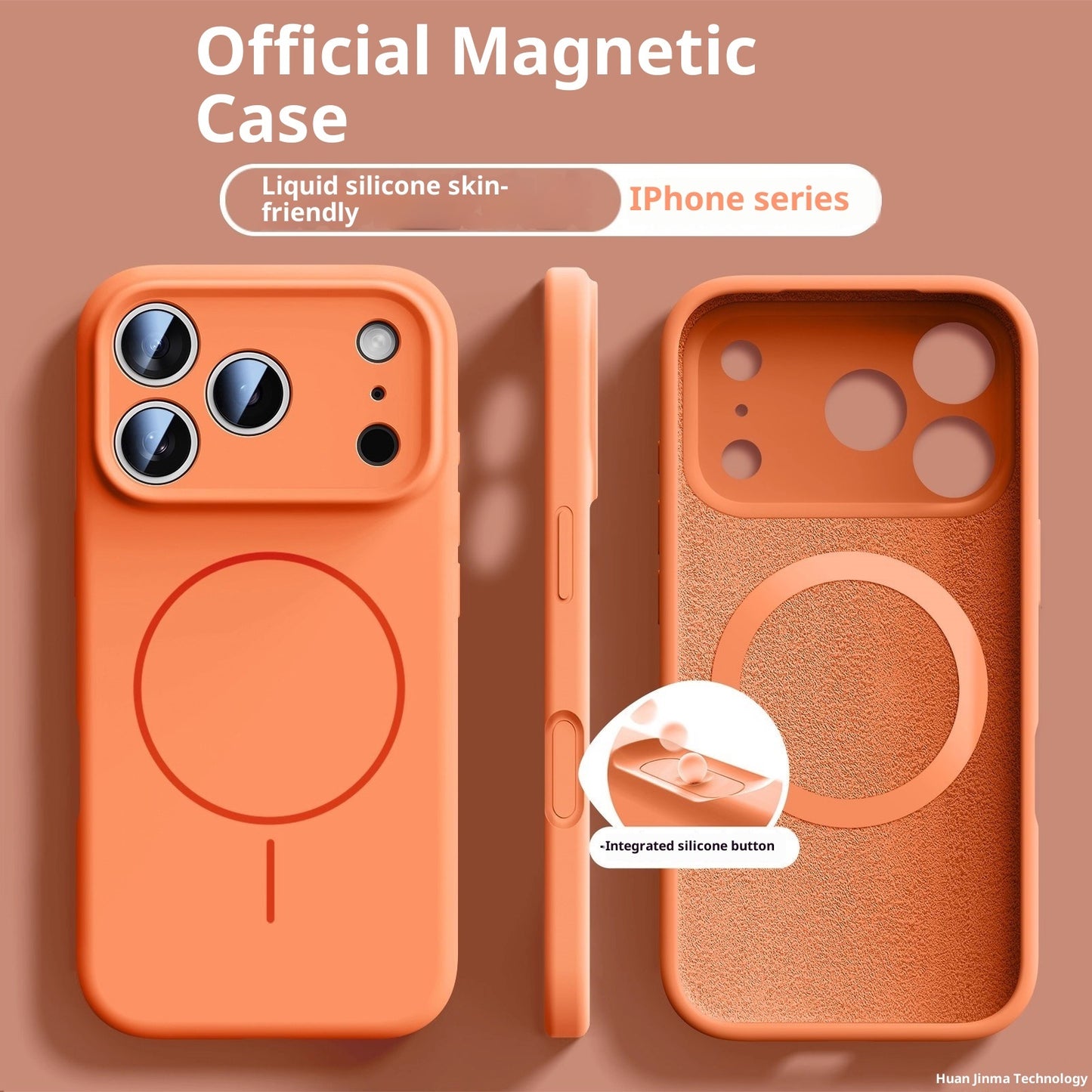 Silicone Magnetic Phone Case