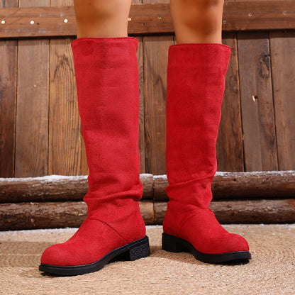 Bristol Suede Knee High Boots