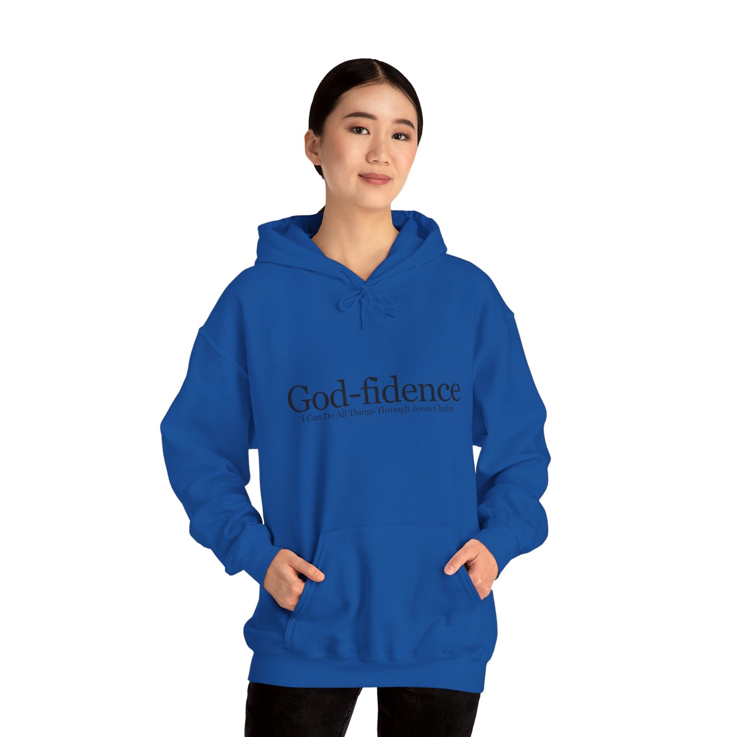 God-Fidence – Faith Over Fear Hoodie - Women