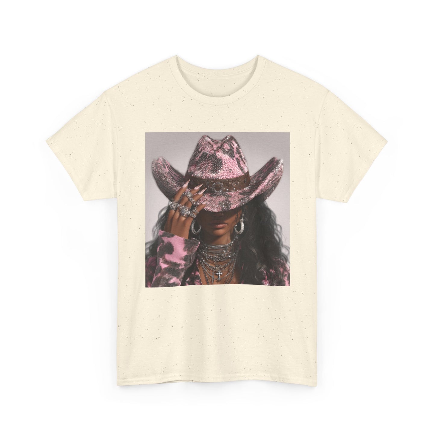Casual Trendy Cowgirl Vintage Graphic Tee - Women