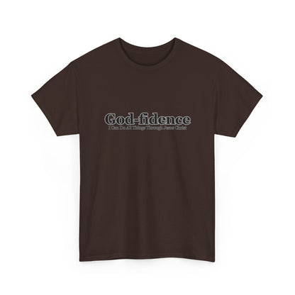 Classic God-fidence Believe In God Graphic Tee - Women