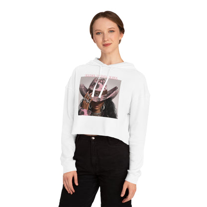 Women's Cowgirl Cropped Hooded Sweatshirt