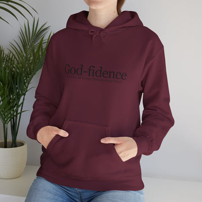 God-Fidence – Faith Over Fear Hoodie - Women