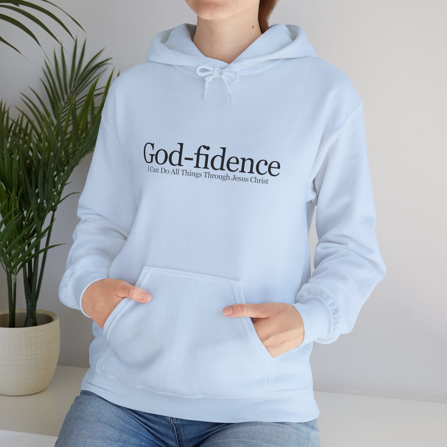 God-Fidence – Faith Over Fear Hoodie - Women