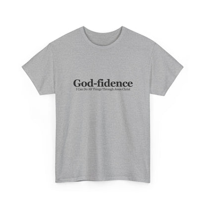 Classic God-fidence Believe In God Graphic Tee - Women