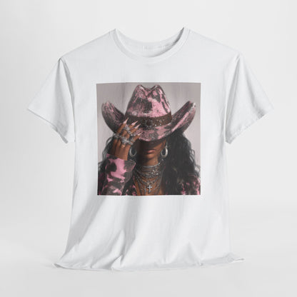 Casual Trendy Cowgirl Vintage Graphic Tee - Women