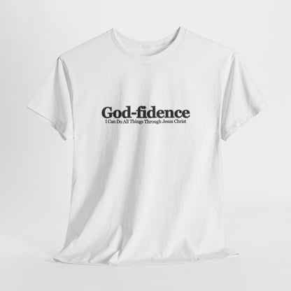 Classic God-fidence Believe In God Graphic Tee - Women