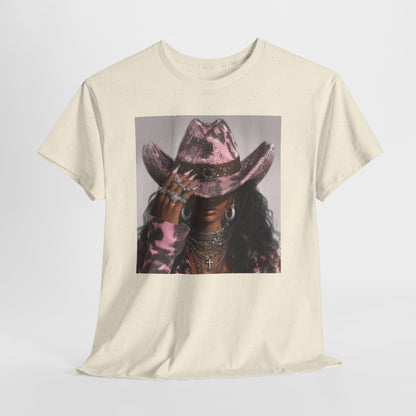 Casual Trendy Cowgirl Vintage Graphic Tee - Women