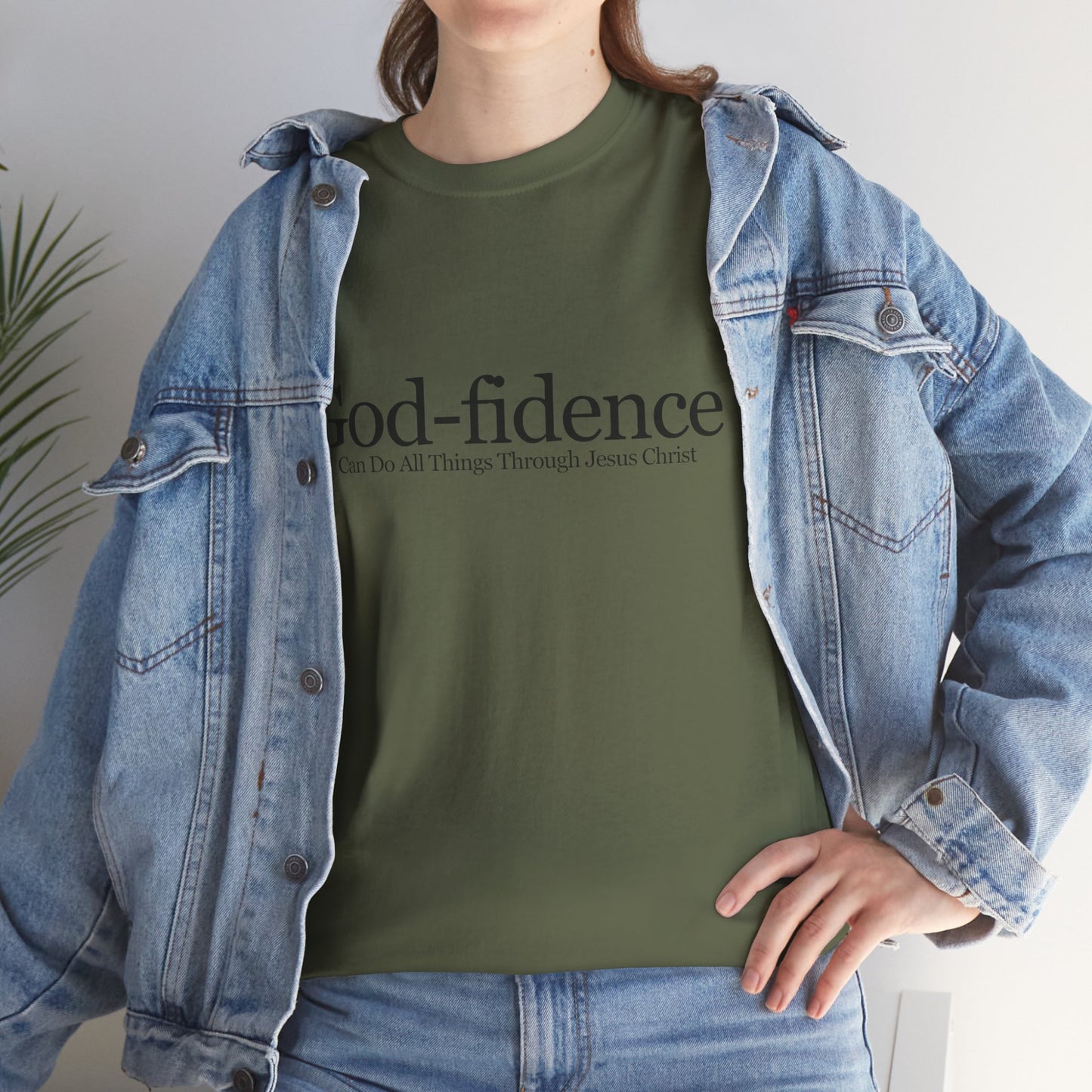 Classic God-fidence Graphic Tee - Women