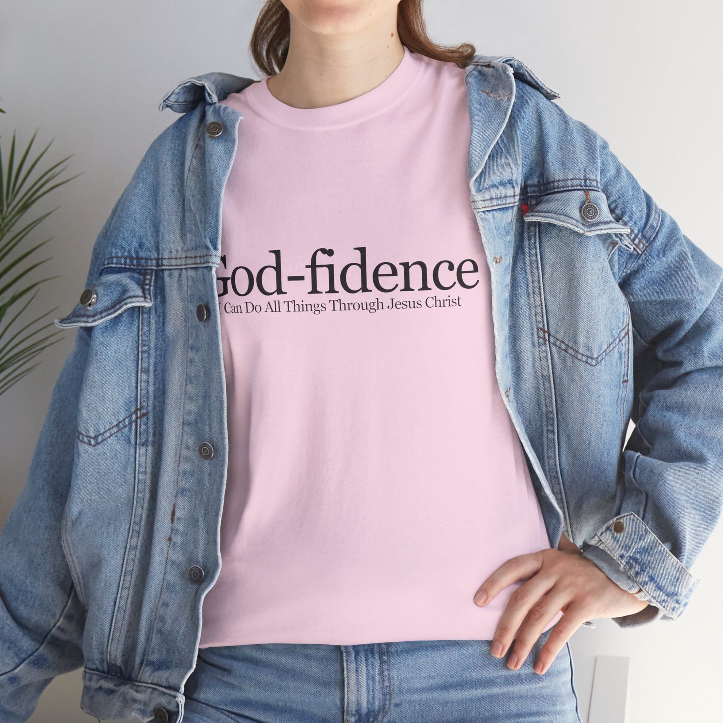 Classic God-fidence Graphic Tee - Women