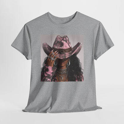 Casual Trendy Cowgirl Vintage Graphic Tee - Women