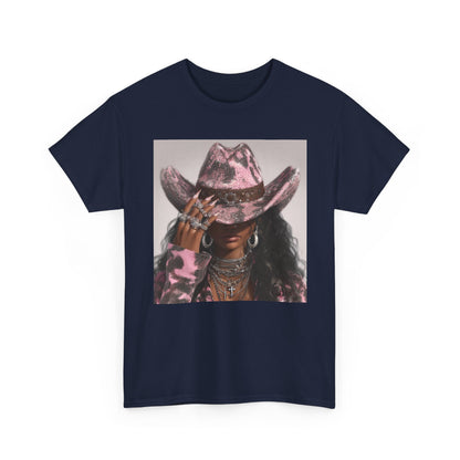 Casual Trendy Cowgirl Vintage Graphic Tee - Women