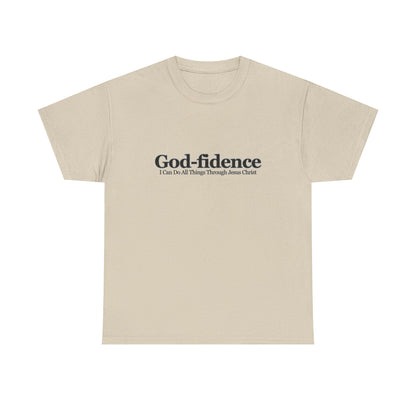 Classic God-fidence Believe In God Graphic Tee - Women