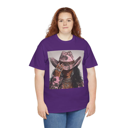 Casual Trendy Cowgirl Vintage Graphic Tee - Women