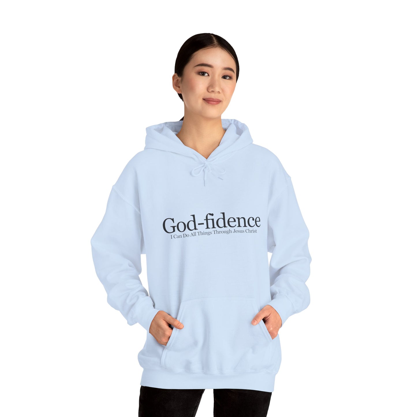 God-Fidence – Faith Over Fear Hoodie - Women