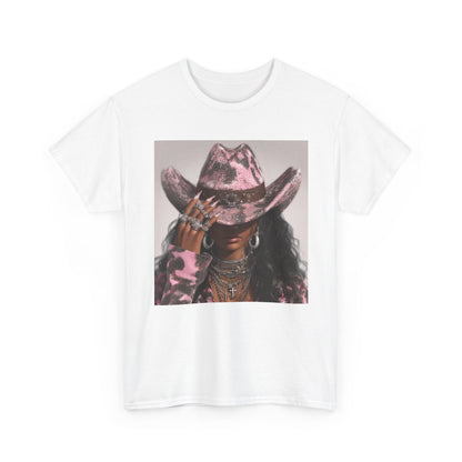 Casual Trendy Cowgirl Vintage Graphic Tee - Women