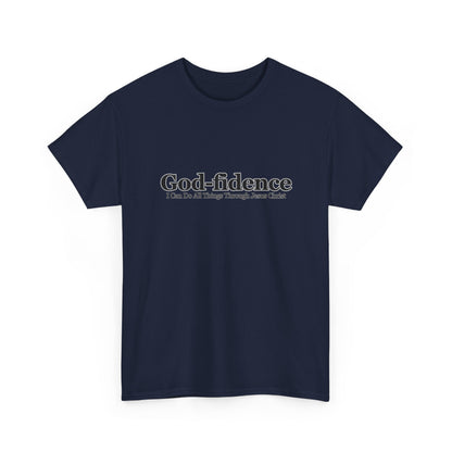 Classic God-fidence Believe In God Graphic Tee - Women