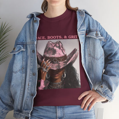 Empowered Cowgirl Graphic Tee - Women