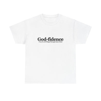Classic God-fidence Believe In God Graphic Tee - Women