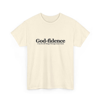 Classic God-fidence Believe In God Graphic Tee - Women