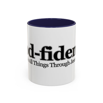 God-Fidence Bold Faith Coffee Mug