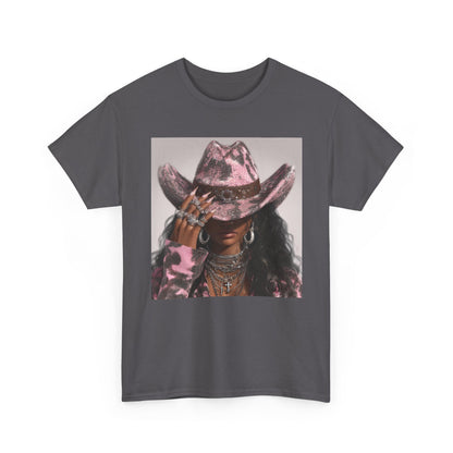 Casual Trendy Cowgirl Vintage Graphic Tee - Women