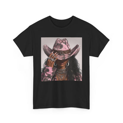 Casual Trendy Cowgirl Vintage Graphic Tee - Women