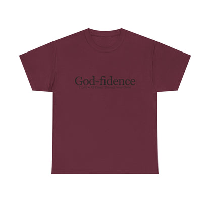 Classic God-fidence Graphic Tee - Women