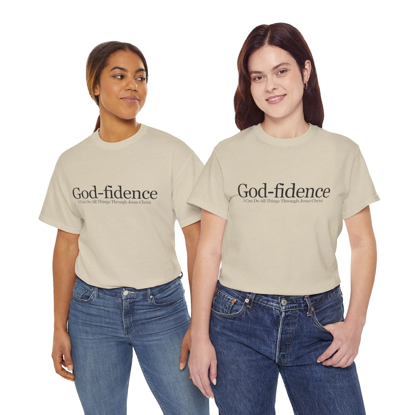 Classic God-fidence Graphic Tee - Women