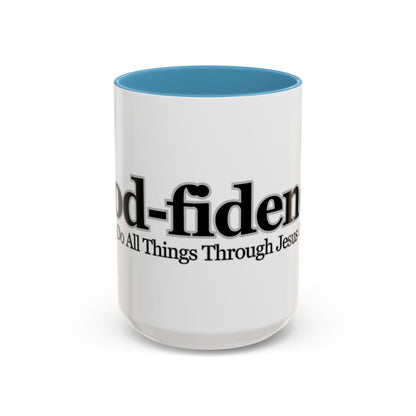 God-Fidence Bold Faith Coffee Mug