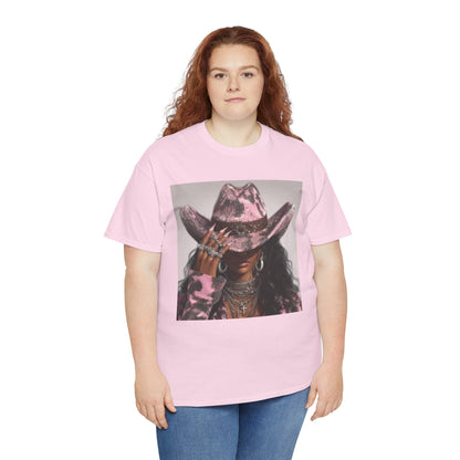 Casual Trendy Cowgirl Vintage Graphic Tee - Women