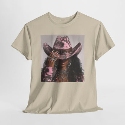 Casual Trendy Cowgirl Vintage Graphic Tee - Women