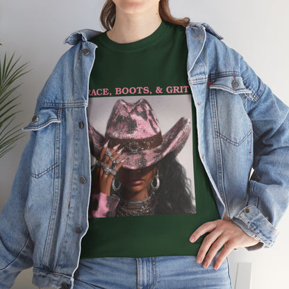 Empowered Cowgirl Graphic Tee - Women