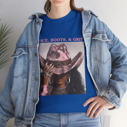 Empowered Cowgirl Graphic Tee - Women