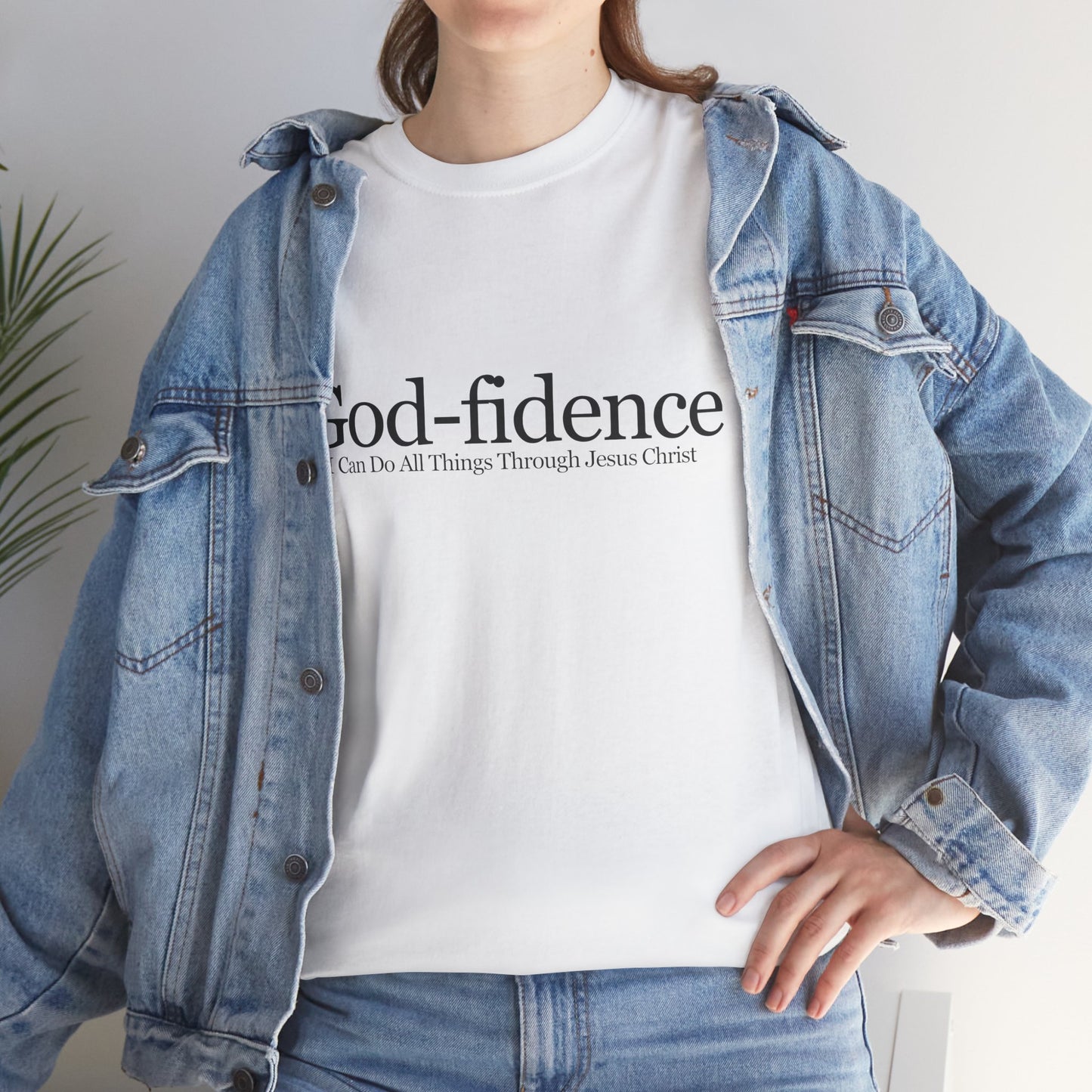 Classic God-fidence Graphic Tee - Women