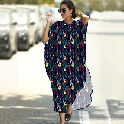 Jazzy Plus Size Pattern Kimono