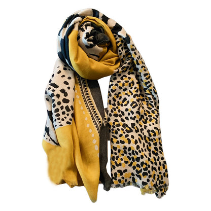 Leopard Print Scarf