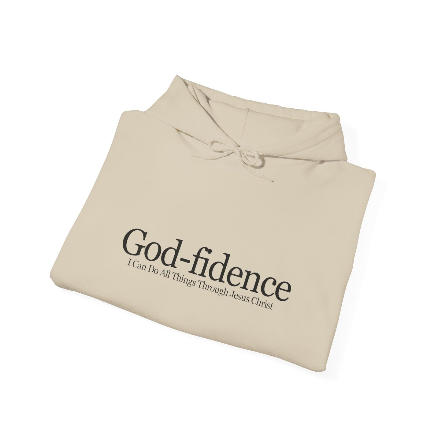 God-Fidence – Faith Over Fear Hoodie - Women
