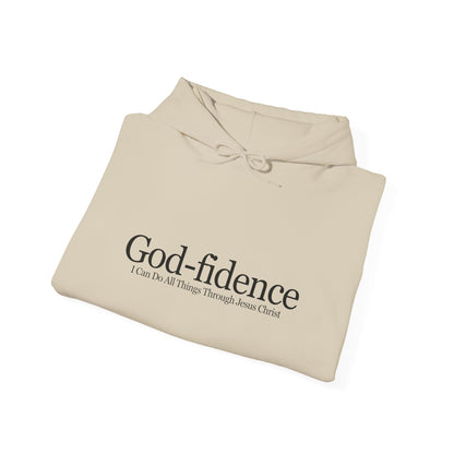 God-Fidence – Faith Over Fear Hoodie - Women