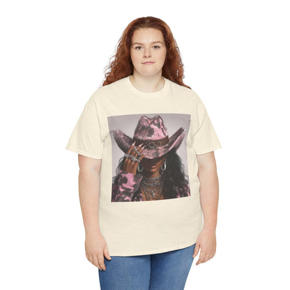 Casual Trendy Cowgirl Vintage Graphic Tee - Women