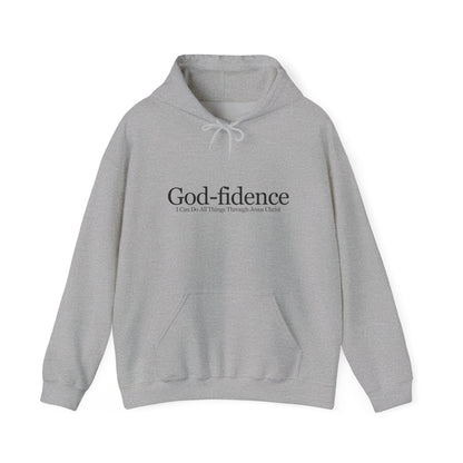 God-Fidence – Faith Over Fear Hoodie - Women