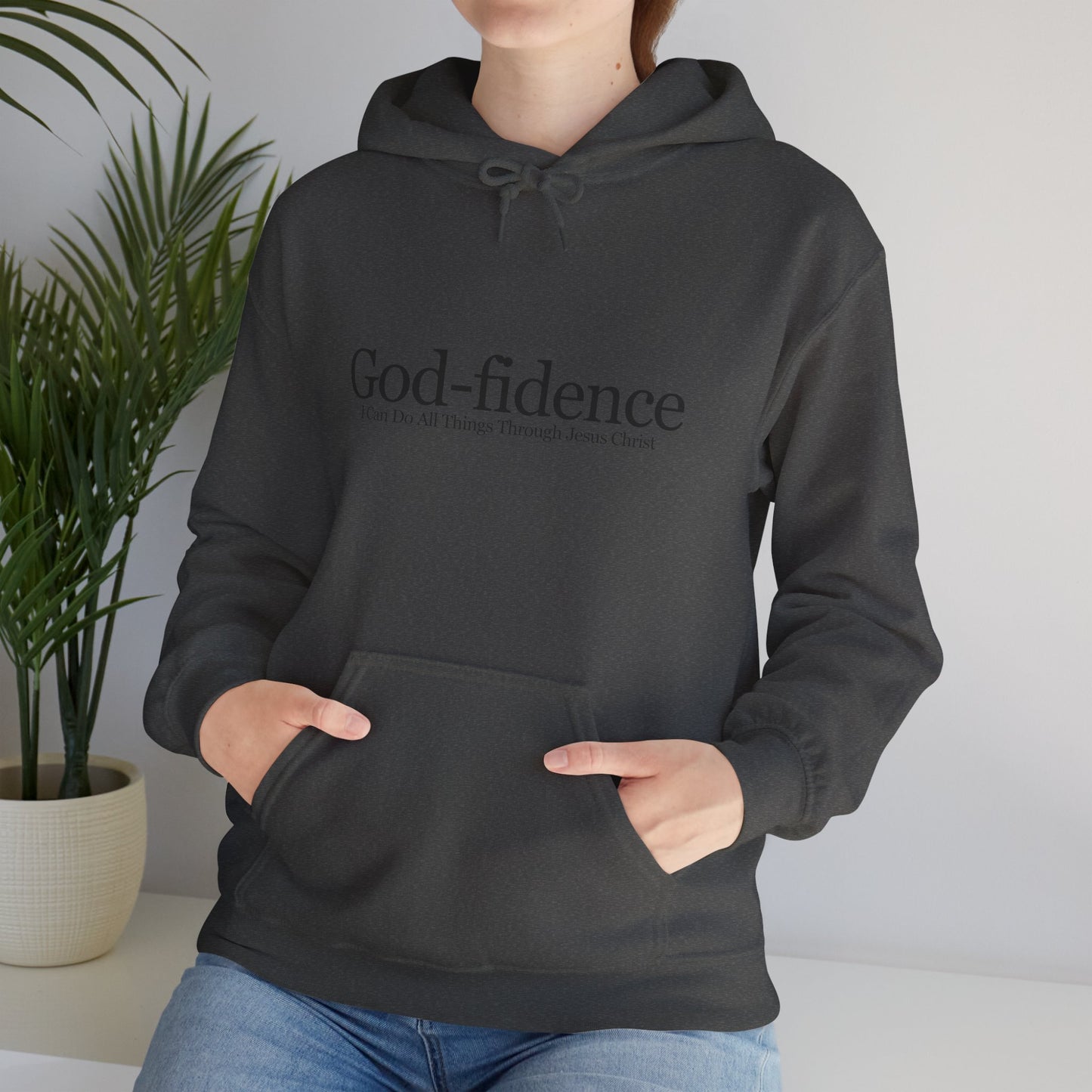 God-Fidence – Faith Over Fear Hoodie - Women