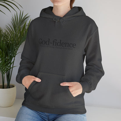 God-Fidence – Faith Over Fear Hoodie - Women