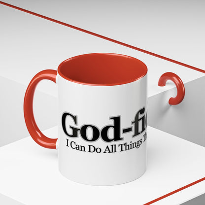 God-Fidence Bold Faith Coffee Mug