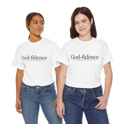 Classic God-fidence Graphic Tee - Women