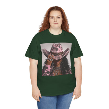 Casual Trendy Cowgirl Vintage Graphic Tee - Women